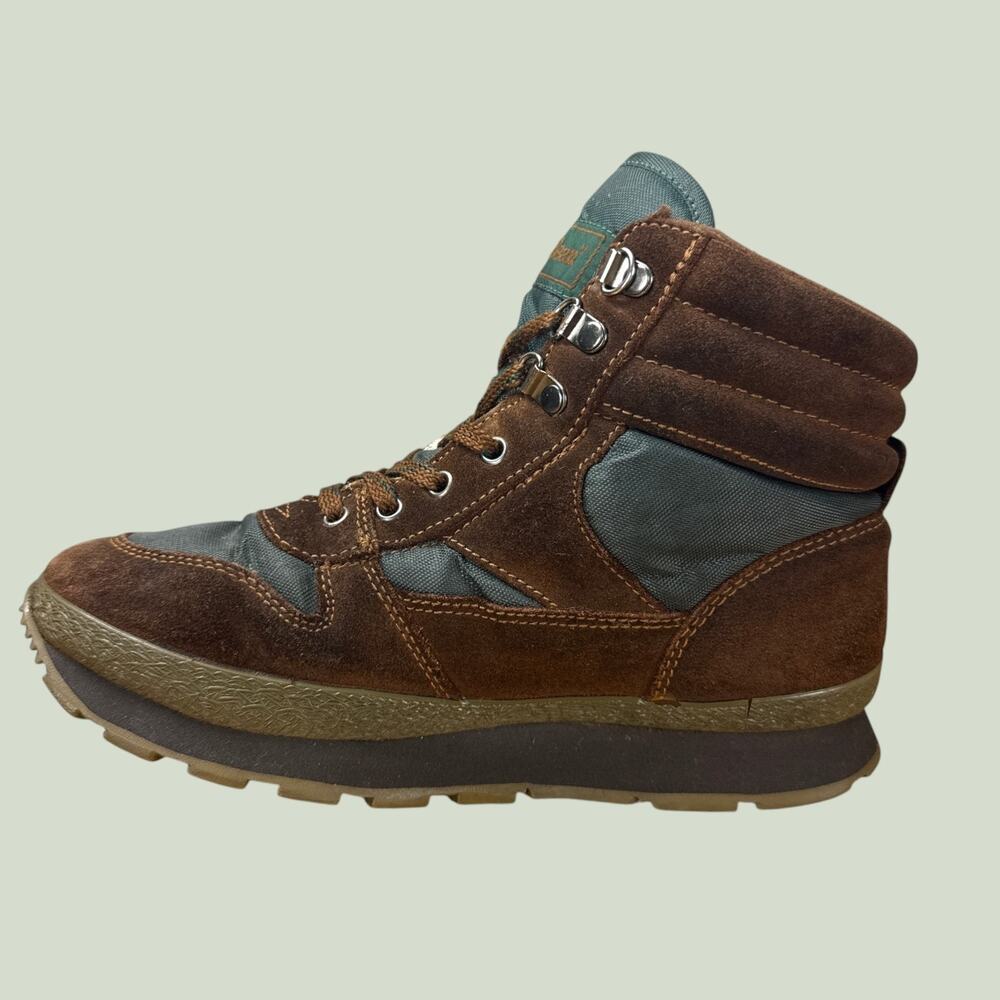 LL Bean Thinsulate Hiking Boots Womens 8 M Brown Suede Gorpcore Preowned